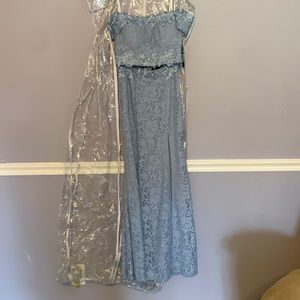 BLUE PROM DRESS